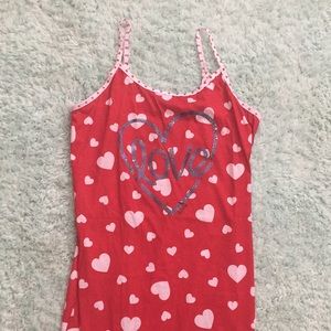 Valentine sleep gown